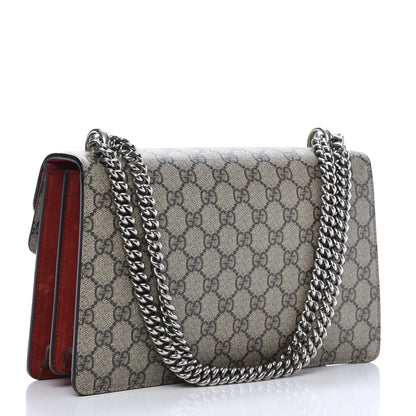 Gucci GG Supreme Monogram Small Dionysus Shoulder Bag Red 3 of 11