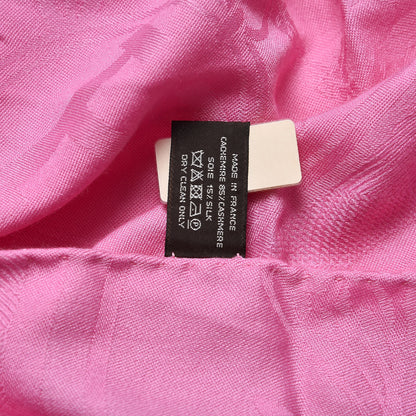 Hermes Cashmere Silk New Libris Stole Rose Bonbon 5 of 5