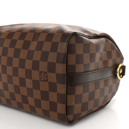 Louis Vuitton Damier Ebene Speedy Bandouliere 25 10 of 11