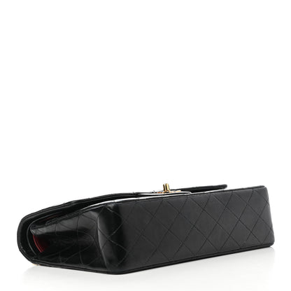 Chanel Lambskin Quilted Medium Double Flap Black 3 of 10