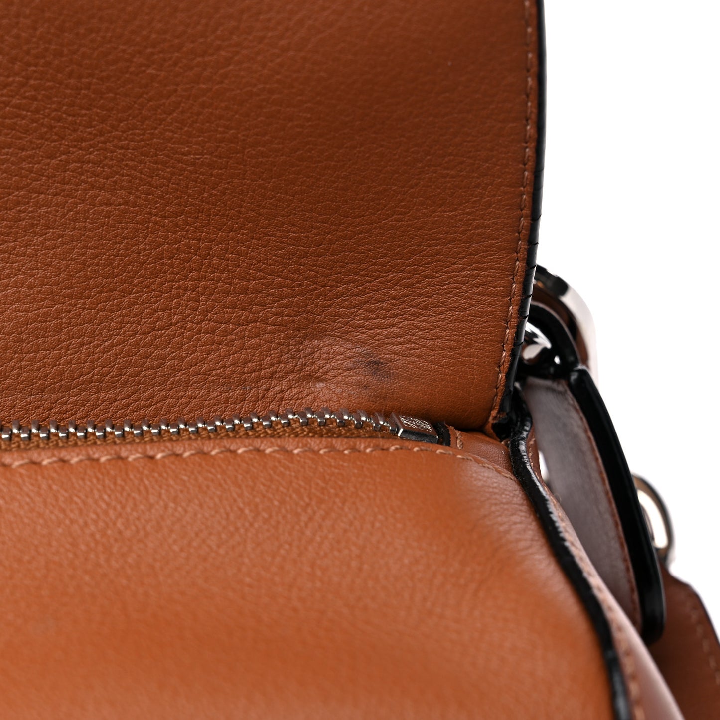 Calfskin Medium Puzzle Bag Tan
