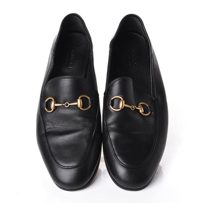 Gucci Lambskin Womens Brixton Horsebit Loafers 36 Black 5 of 10