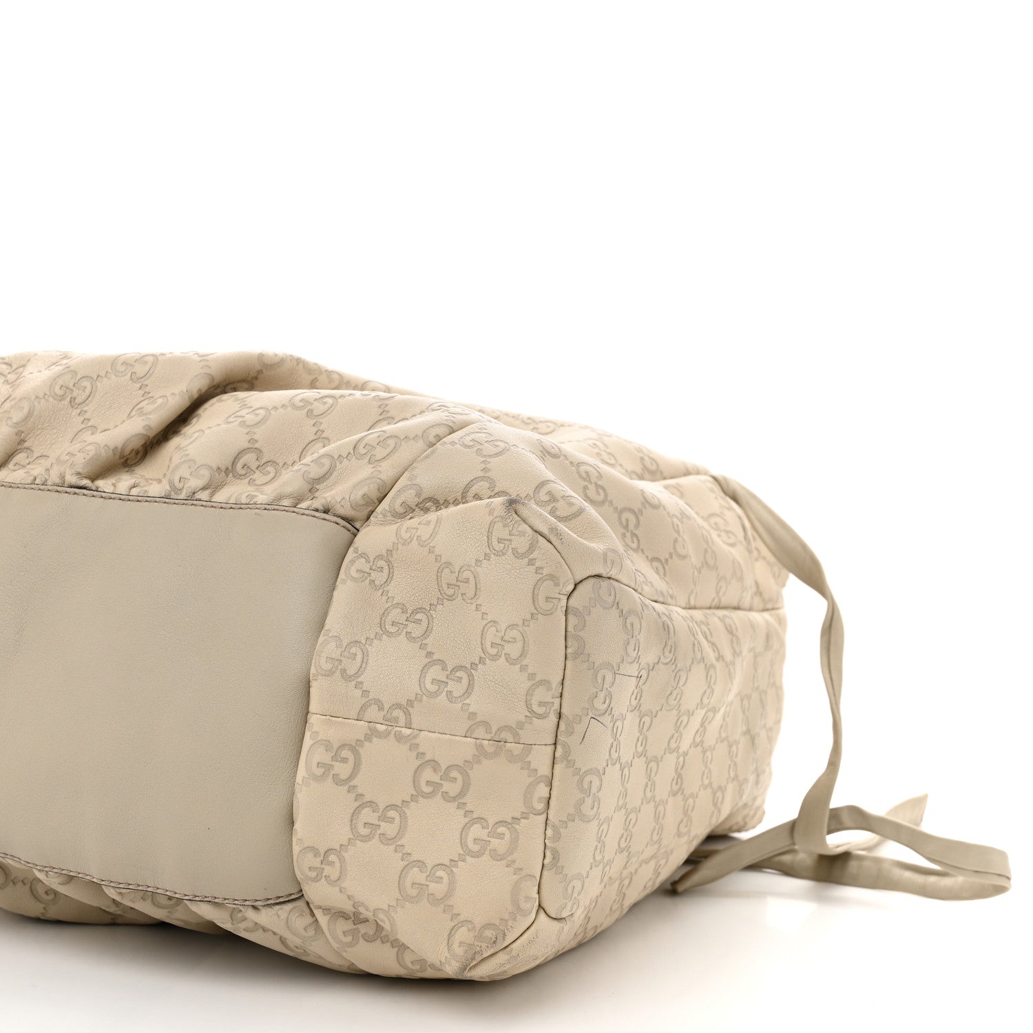 Gucci Guccissima Medium Hysteria Tote Ivory 10 of 12
