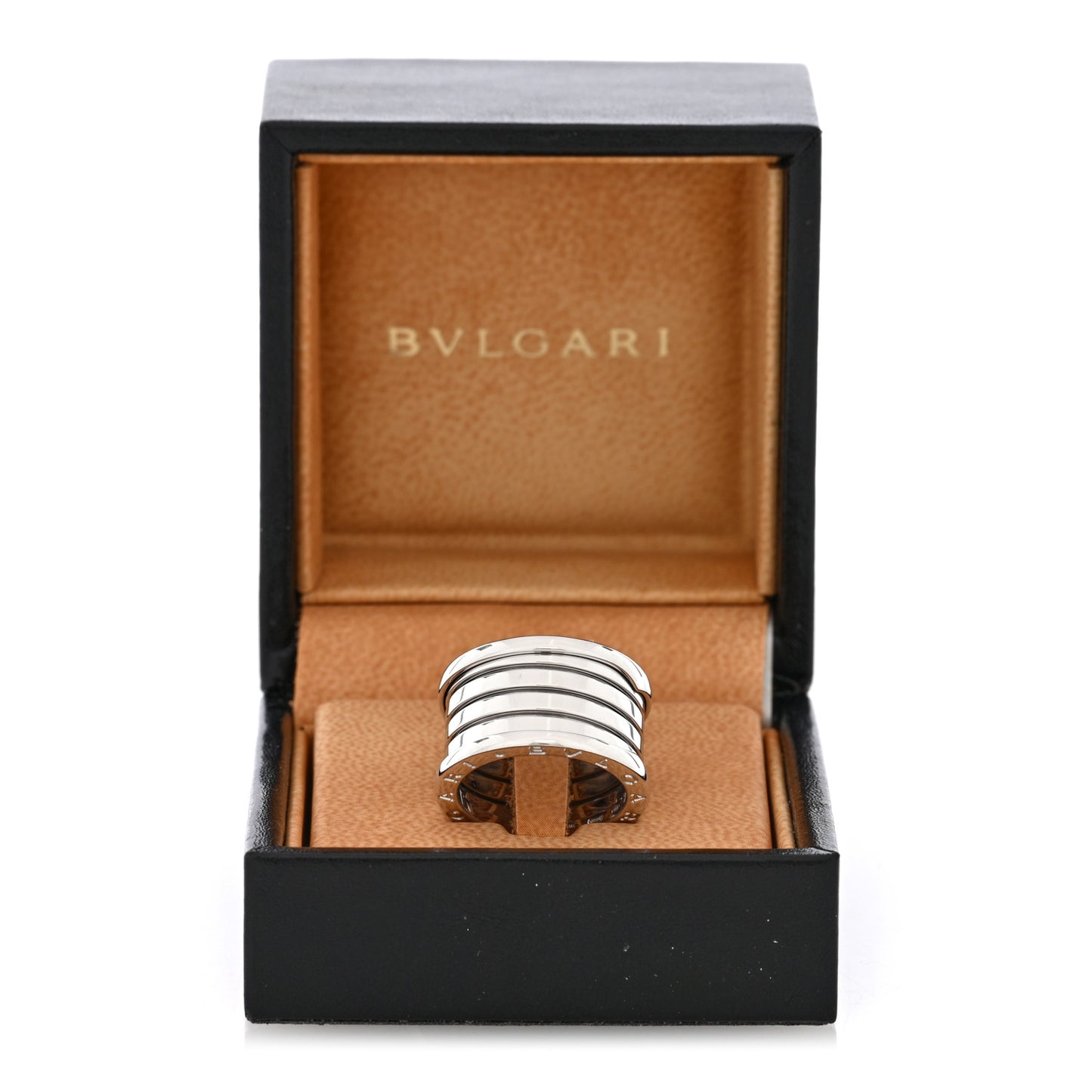 18K White Gold B.Zero1 Four-Band Ring 54 7