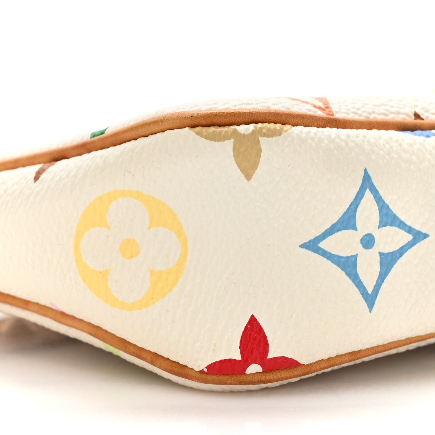 Louis Vuitton Monogram Multicolor Pochette Accessories White 9 of 15