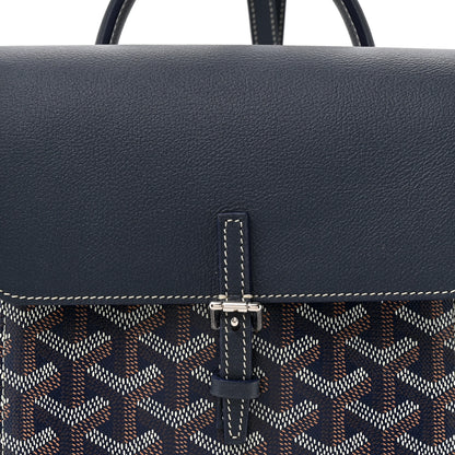Goyard Goyardine Calfskin Mini Alpin Backpack Navy 7 of 10