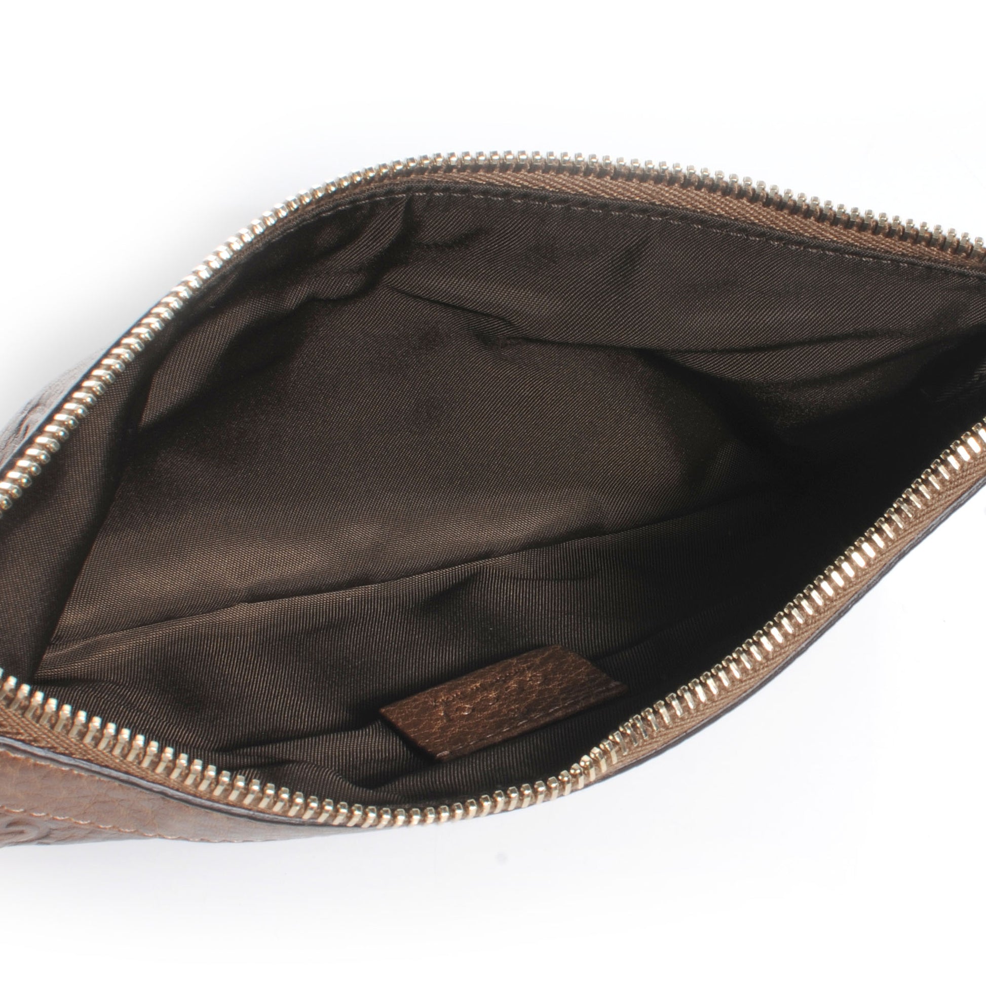 Gucci Guccissima New Britt Wristlet Brown 5 of 7
