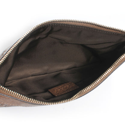 Gucci Guccissima New Britt Wristlet Brown 5 of 7