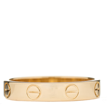 Cartier 18K Yellow Gold 3.5mm LOVE Wedding Band Ring 51 5.75 3 of 5