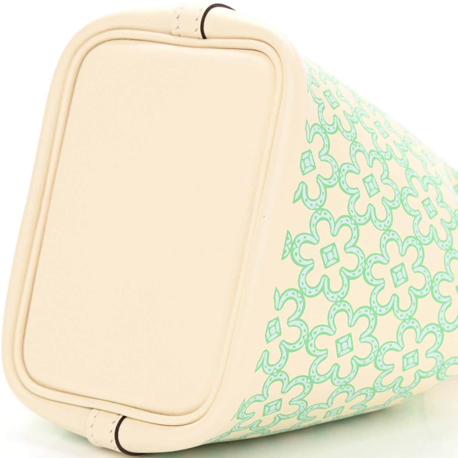 Hermes Swift Micro Lucky Daisy Picotin Lock Nata Vert 10 of 11