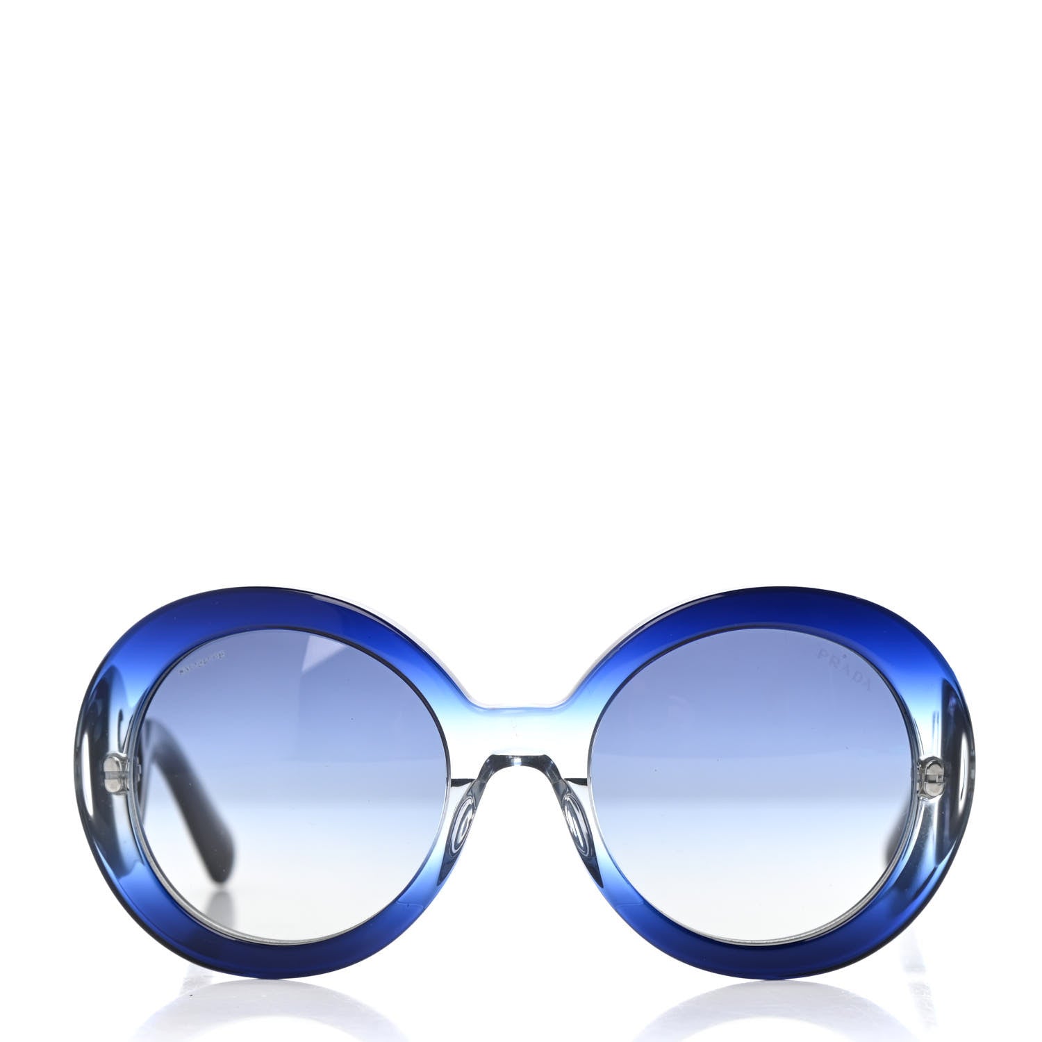 Prada Baroque Sunglasses SPR 27N Blue 2 of 7
