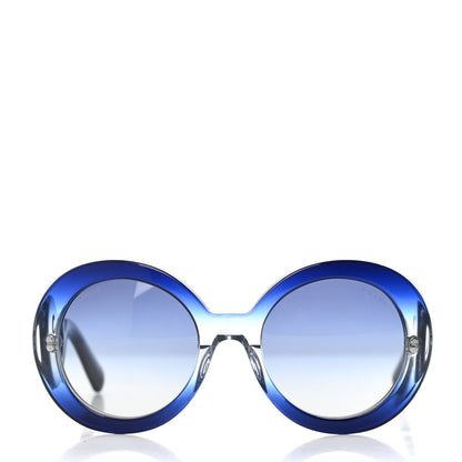 Prada Baroque Sunglasses SPR 27N Blue 2 of 7