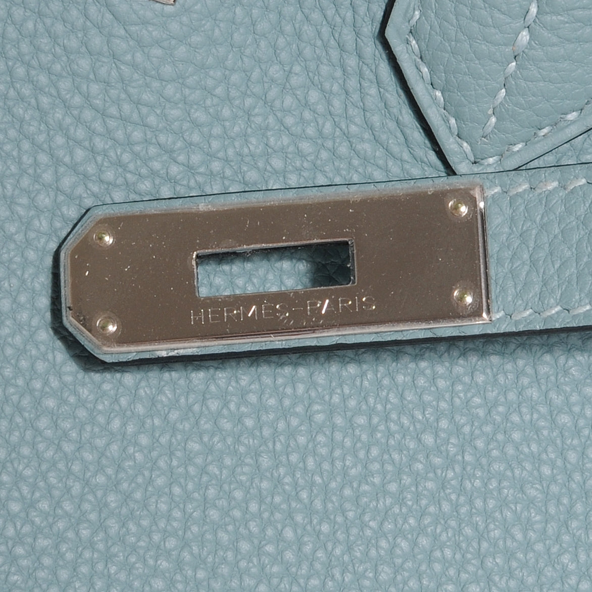Hermes Togo Birkin 35 Ciel 7 of 10
