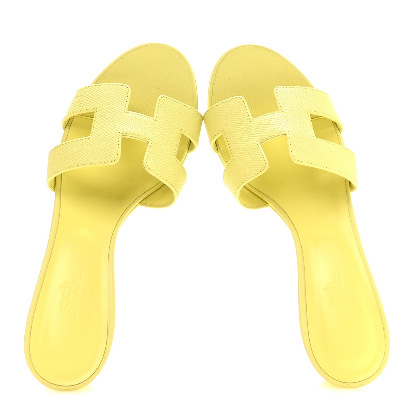 Epsom Oasis Sandals 36.5 Jaune Pollen