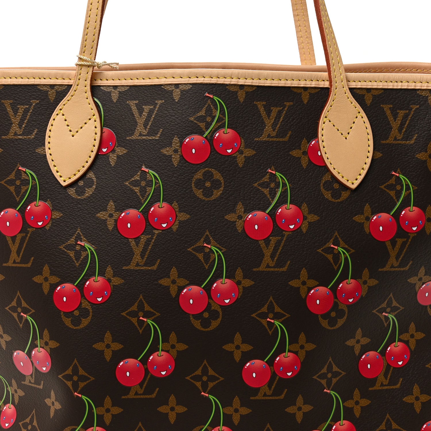 Louis Vuitton LV X TM Monogram Cerises Neverfull MM 14 of 19