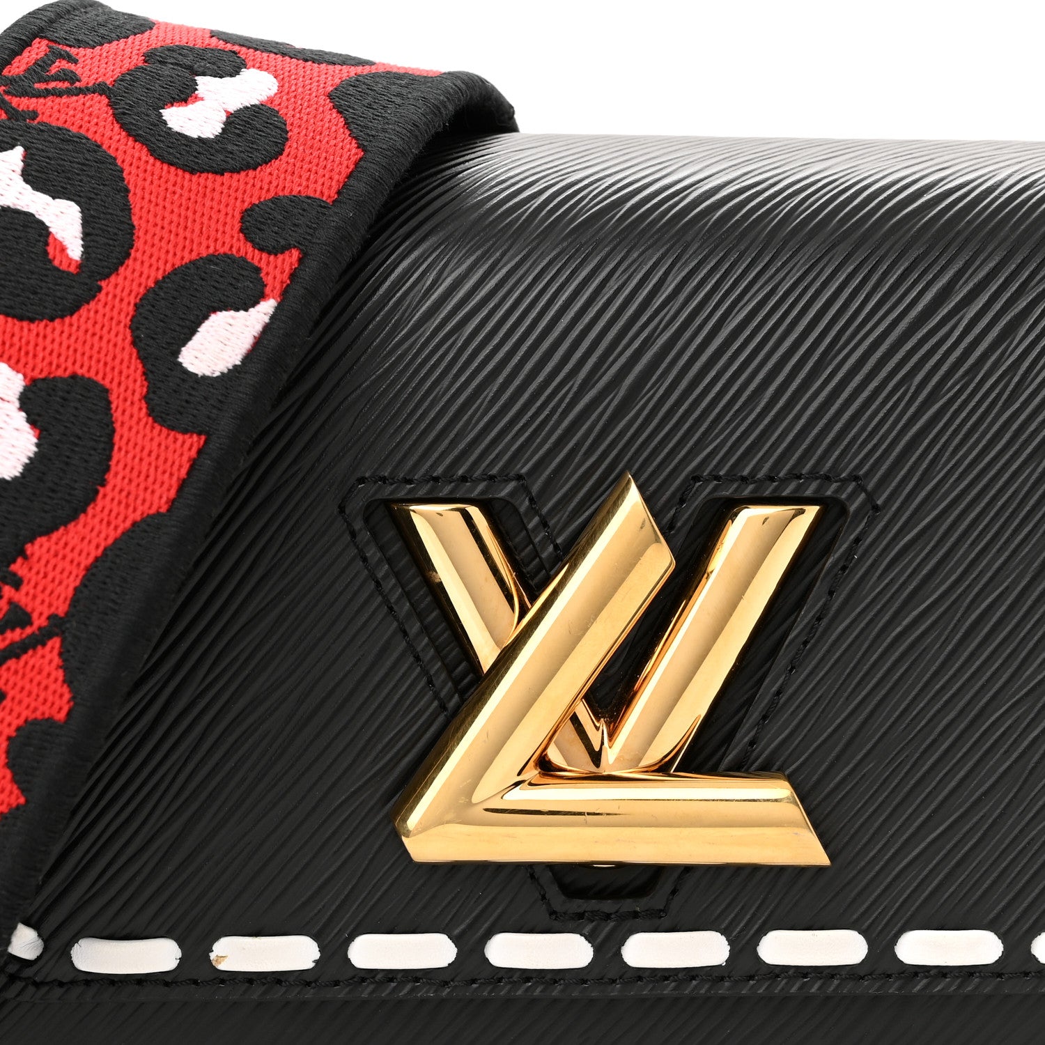 Louis Vuitton Epi Wild At Heart Twist Shoulder Bag PM Black 7 of 9