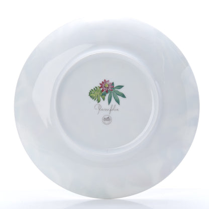 Hermes Porcelain Passifolia Dessert Plate N°1 Set of 2 3 of 6