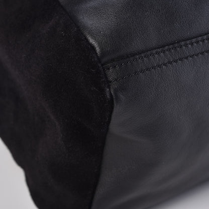 Givenchy Calfskin Crocodile Embossed Medium Pandora Black 9 of 13