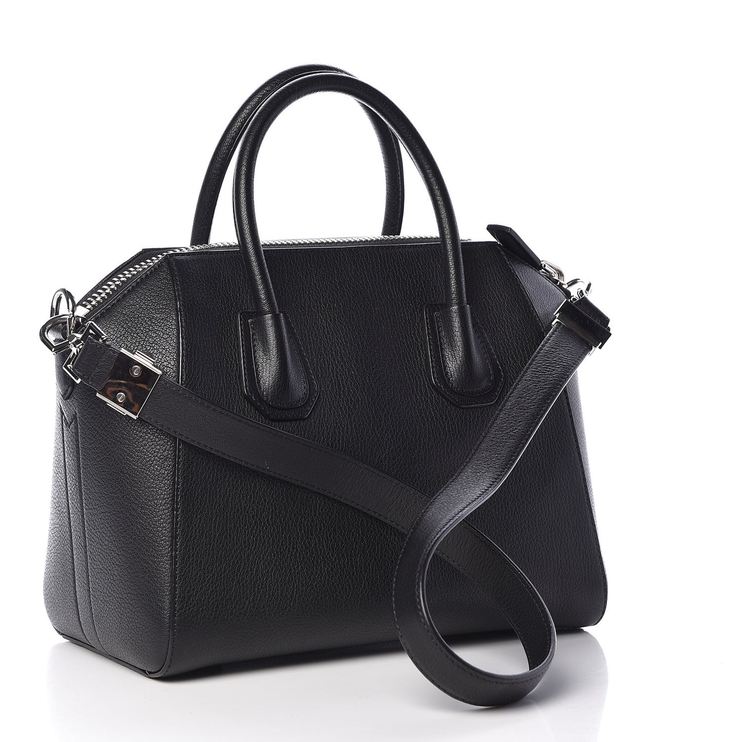 Sugar Goatskin Small Antigona Black