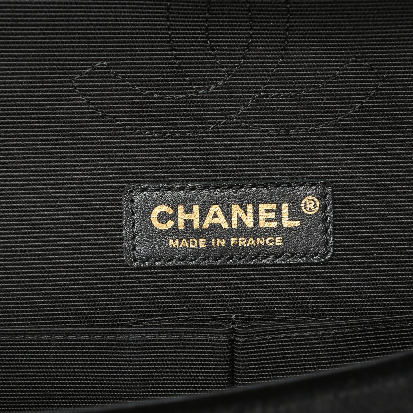 Velvet Quilted Medium Double Flap Black