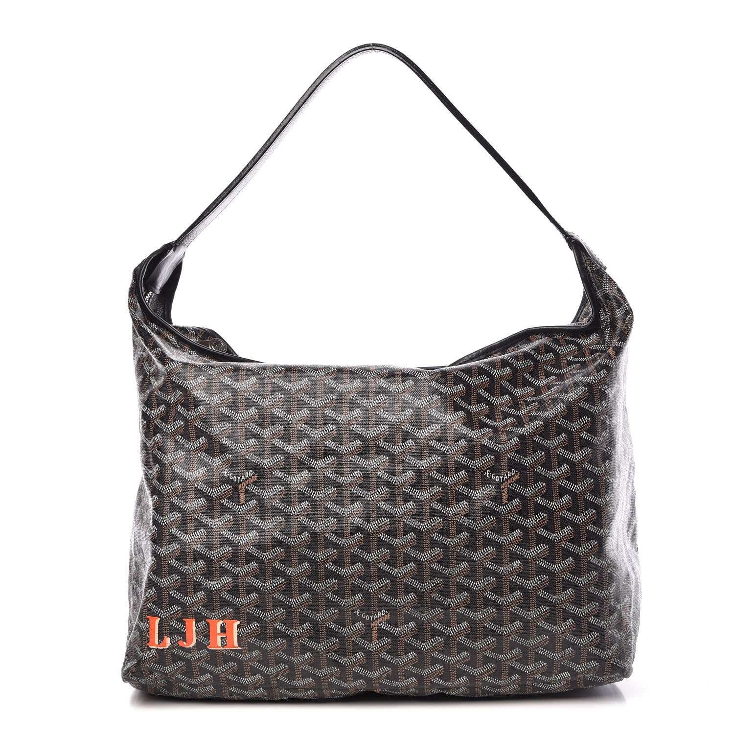 Goyard Goyardine Fidji Zip Hobo Black 1 of 19
