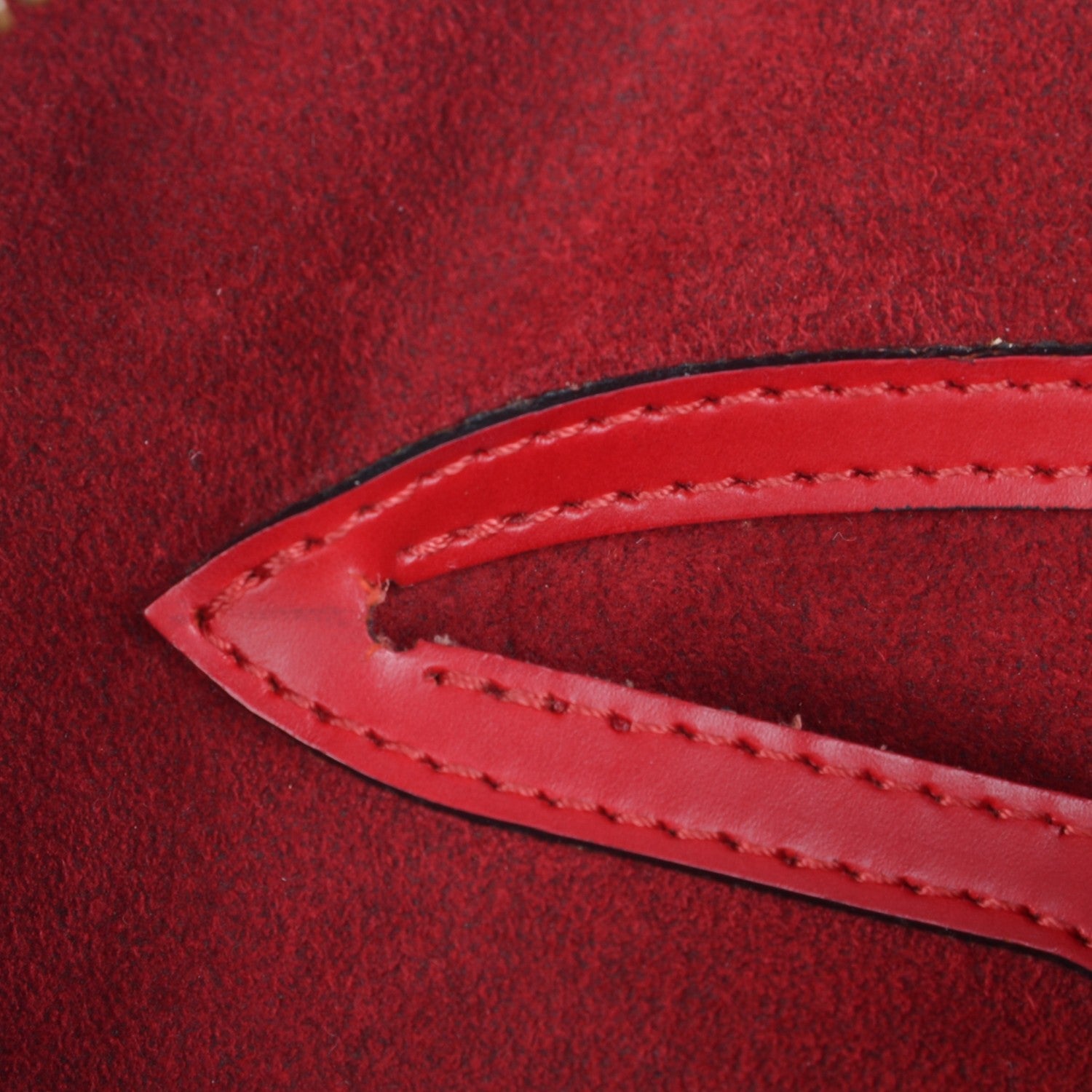 Louis Vuitton Epi Soufflot Castillan Red 7 of 7