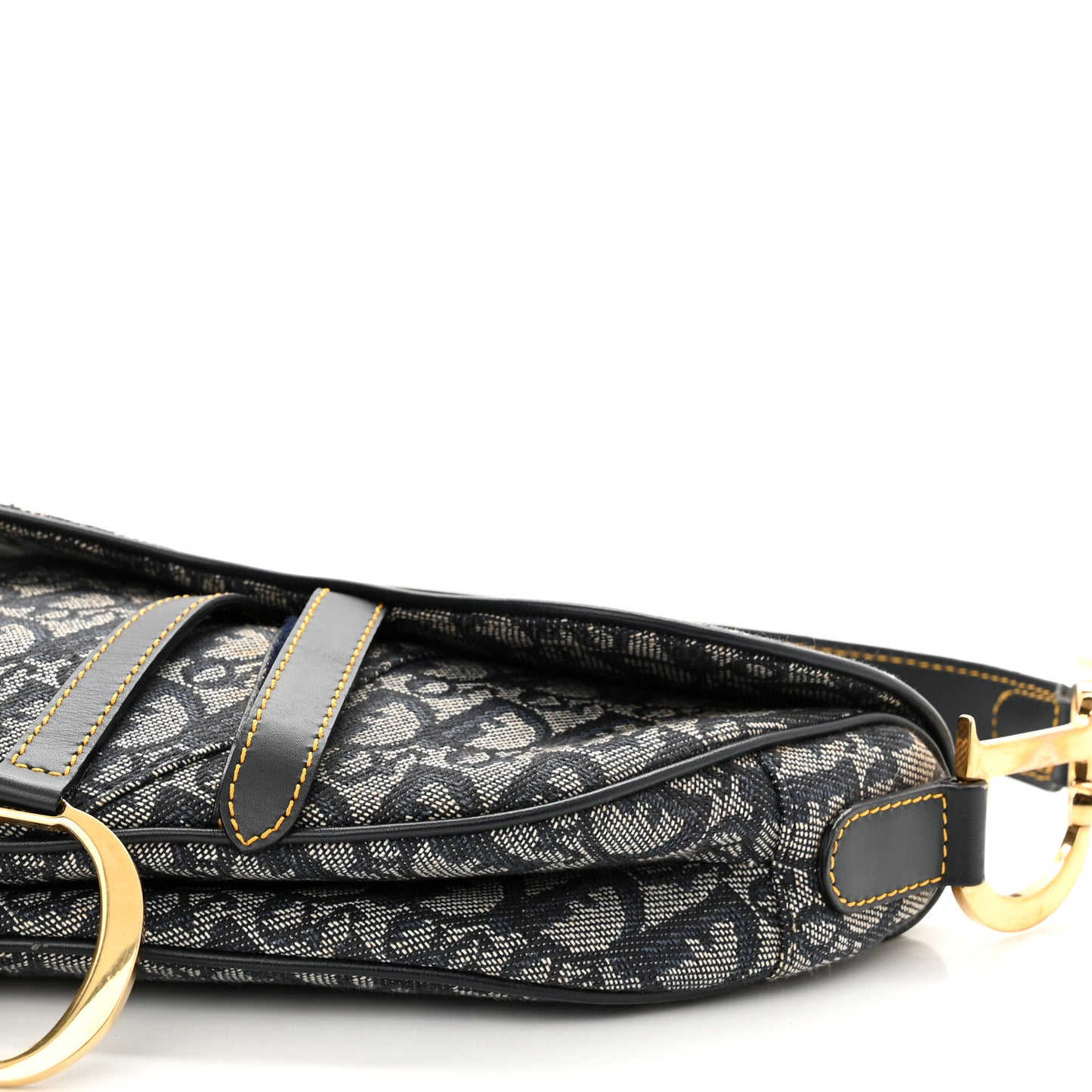 Monogram Saddle Bag Blue
