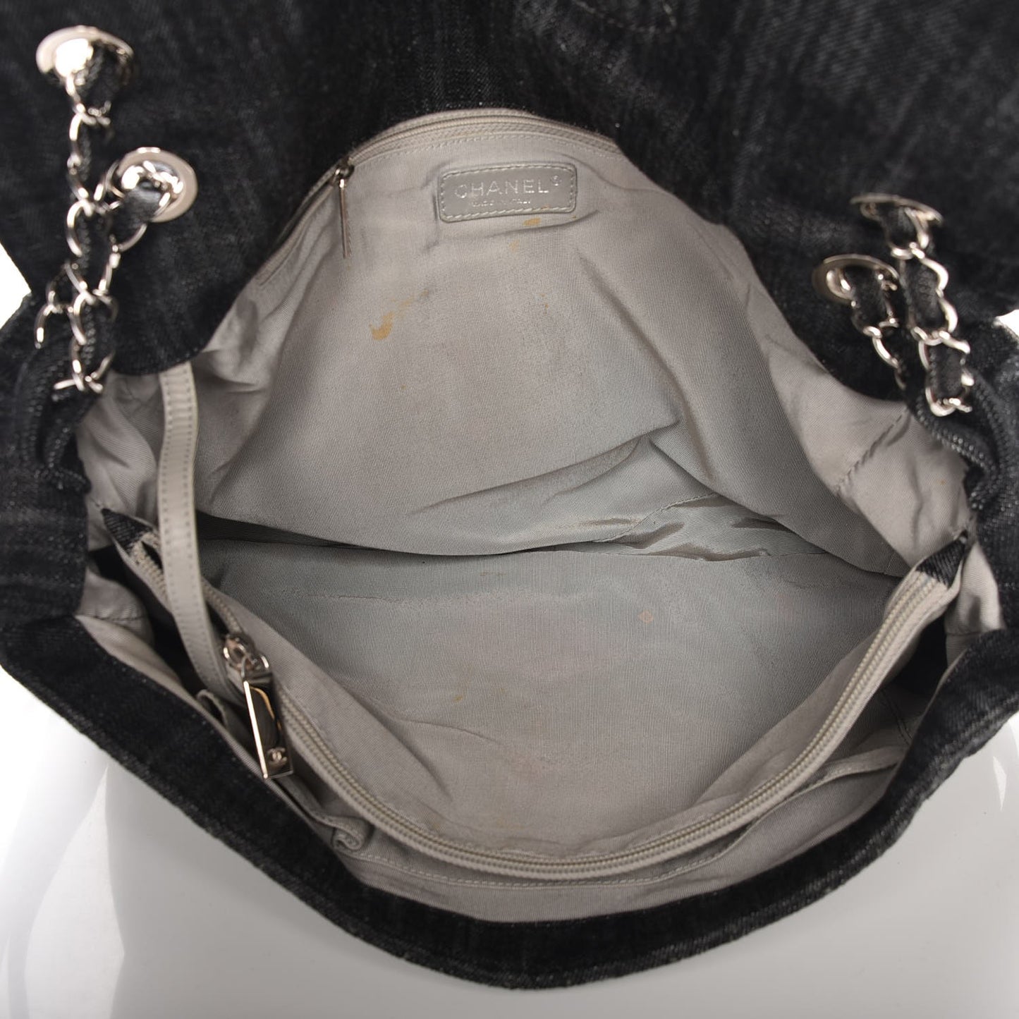 Denim Quilted Stretch Spirit Messenger Bag