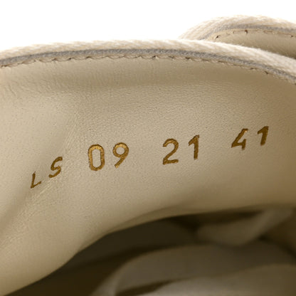 Christian Dior Canvas Oblique Walk'N'Dior Low Top Sneakers 41 Pale Gold 9 of 9