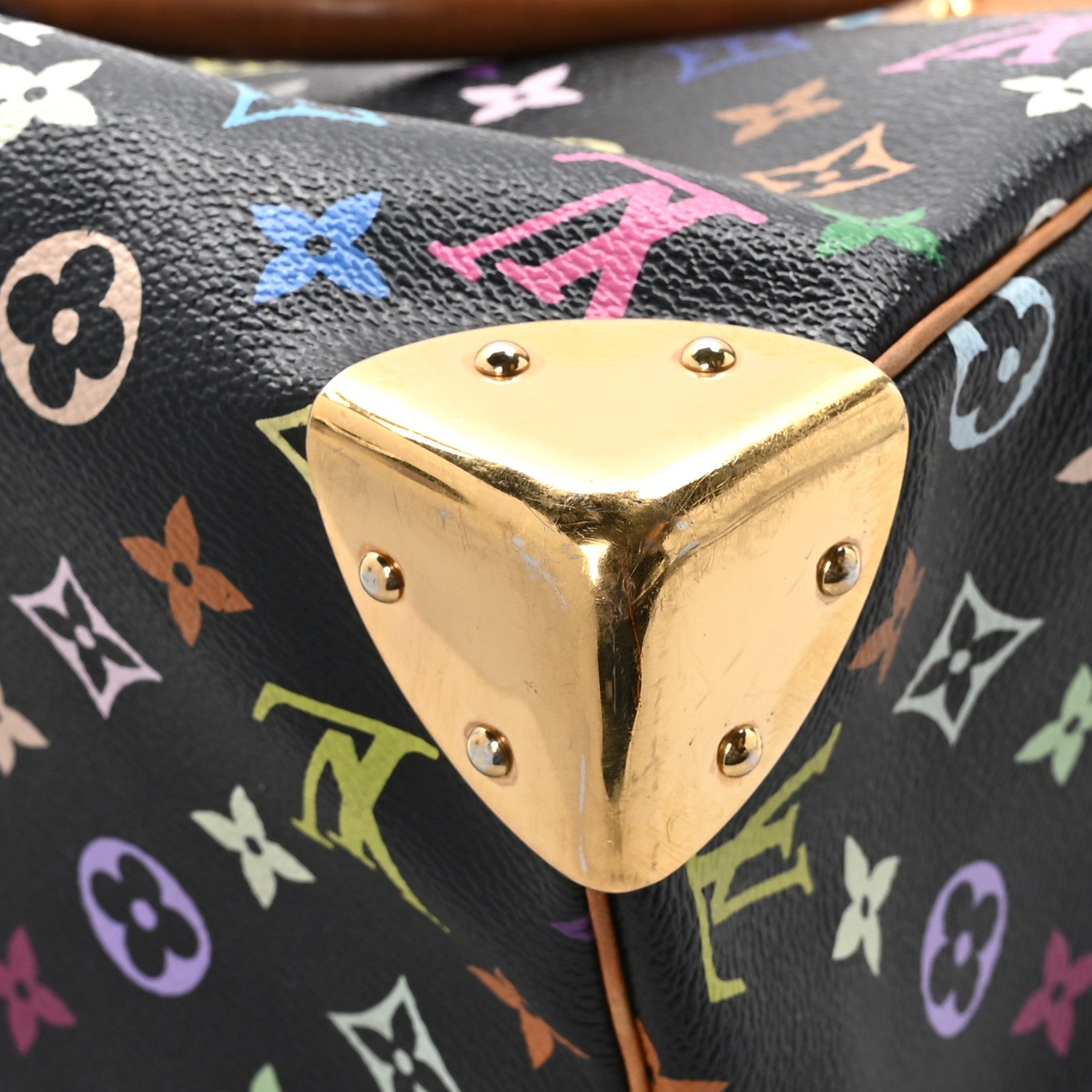 Louis Vuitton Monogram Multicolor Speedy 30 Black 10 of 12