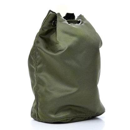 Prada Nylon Vela Drawstring Pouch Fumo 4 of 6