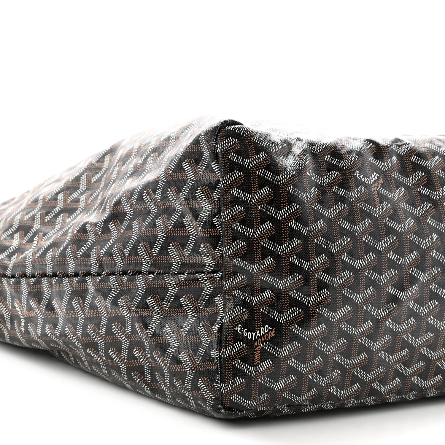 Goyard Goyardine Saint Louis GM Black Gold 10 of 15