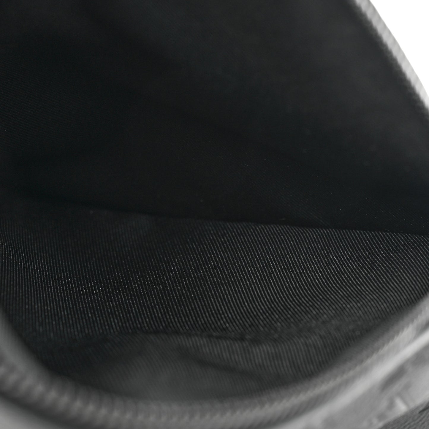 Calfskin Shadow Monogram Duo Slingbag Black