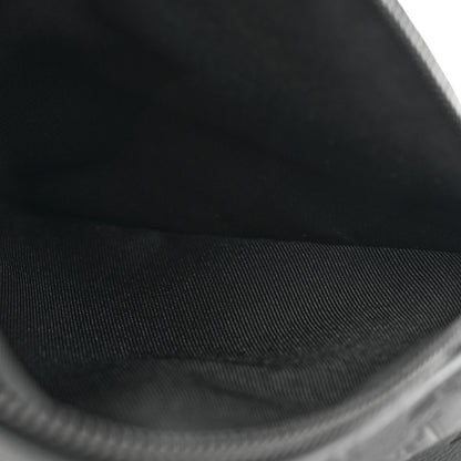 Louis Vuitton Calfskin Shadow Monogram Duo Slingbag Black 6 of 9