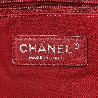 Chanel Canvas Medium Deauville Tote Red 6 of 16
