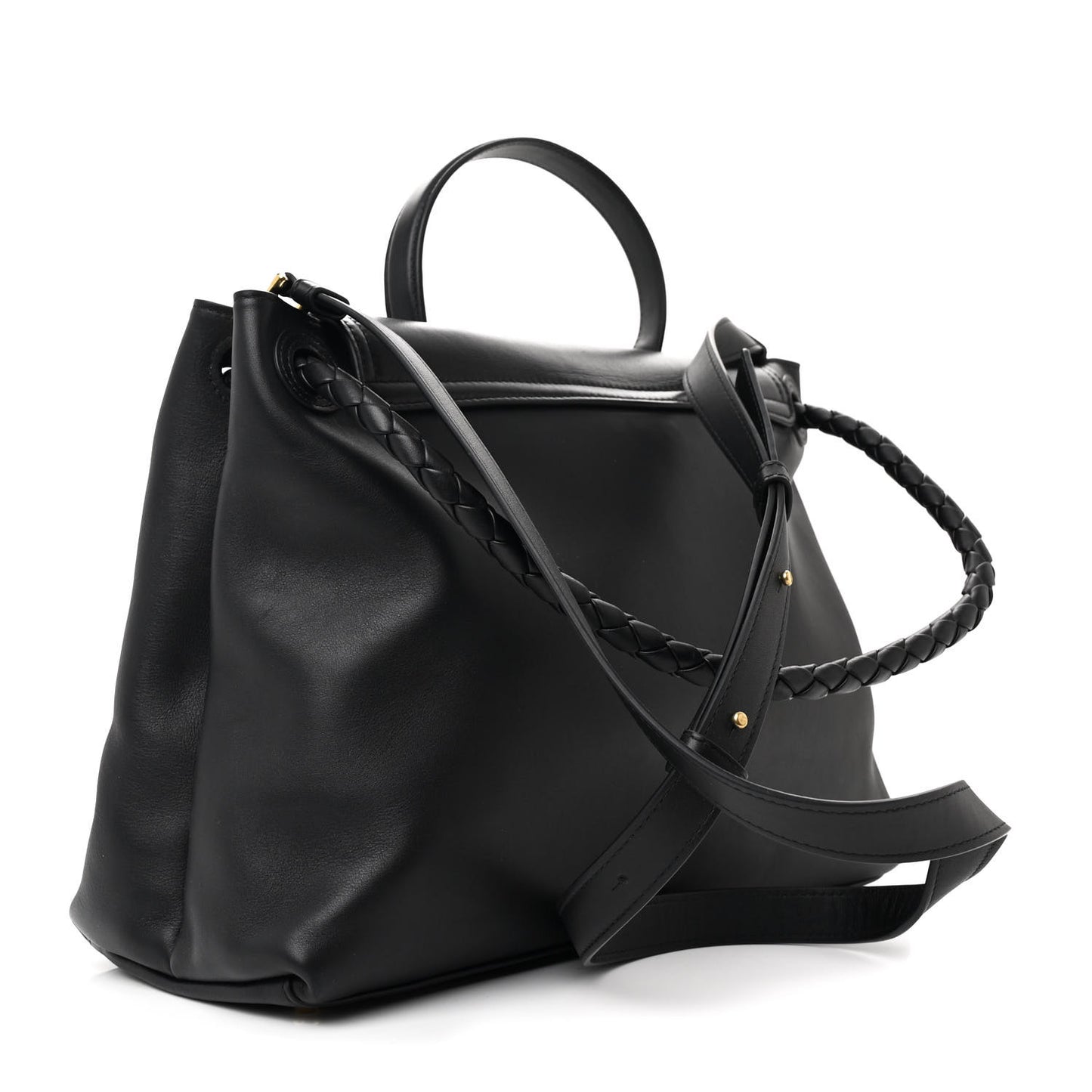 Silky Calfskin Medium Ciao Ciao Black