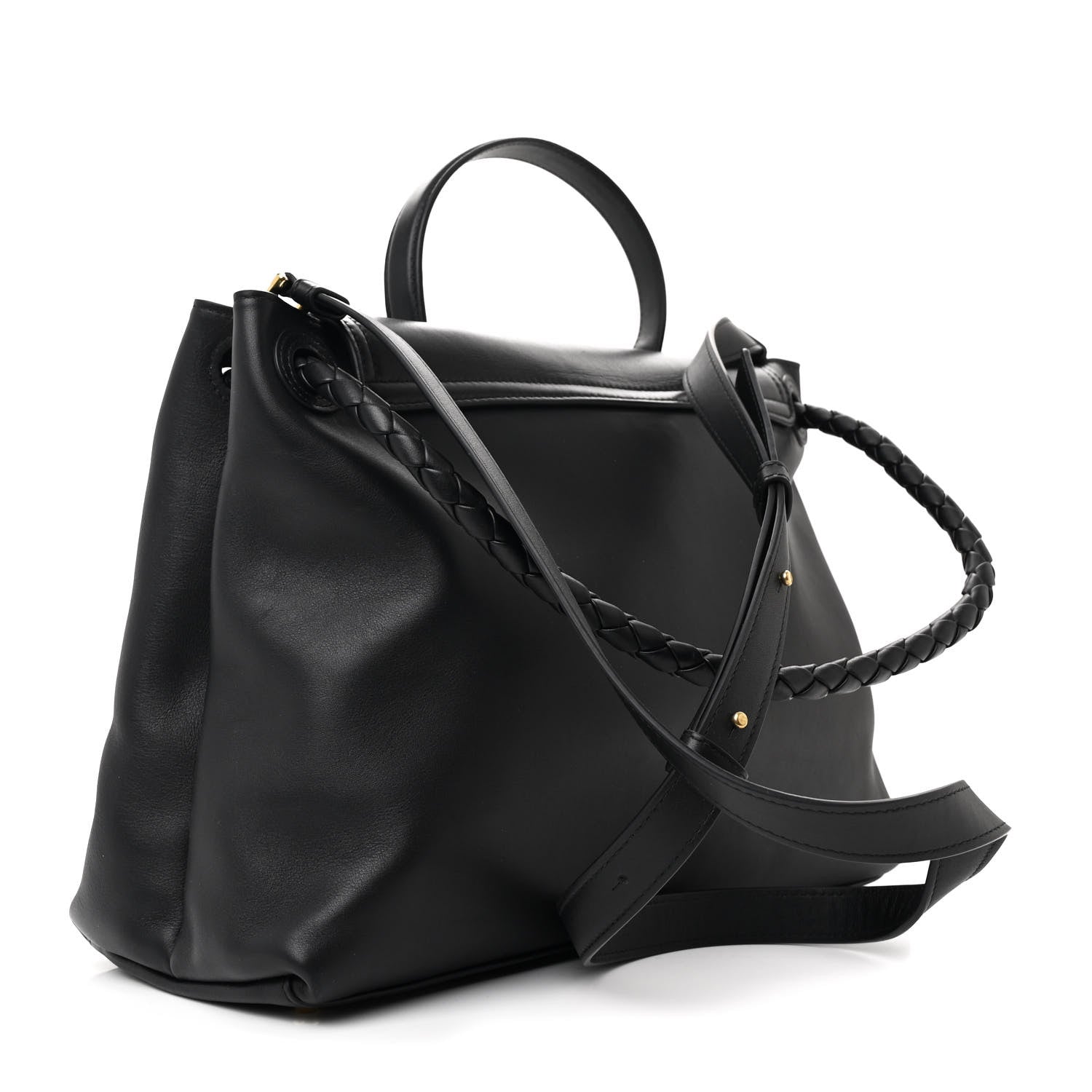 Bottega Veneta Silky Calfskin Medium Ciao Ciao Black 3 of 11