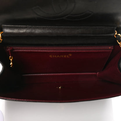 Chanel Lambskin Quilted Medium Single Flap Black 4 of 6