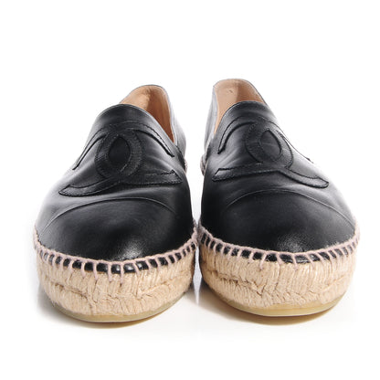 Chanel Lambskin Espadrilles Black 41 2 of 7