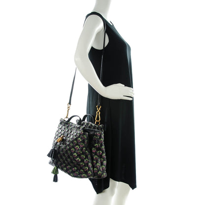 Marc Jacobs Calfskin Quilted Robert Leslie Bag Black 2 of 7