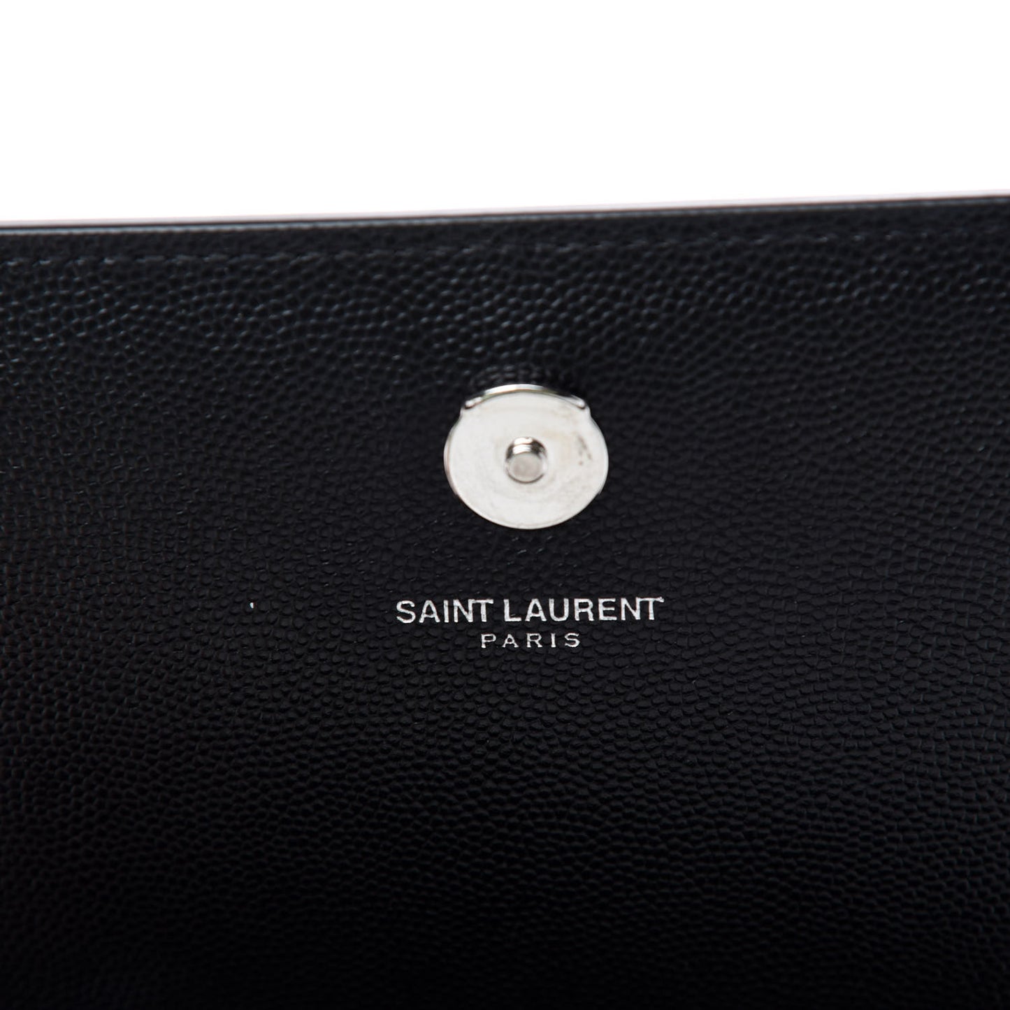 Grain De Poudre Medium Classic Monogram Kate Satchel Black