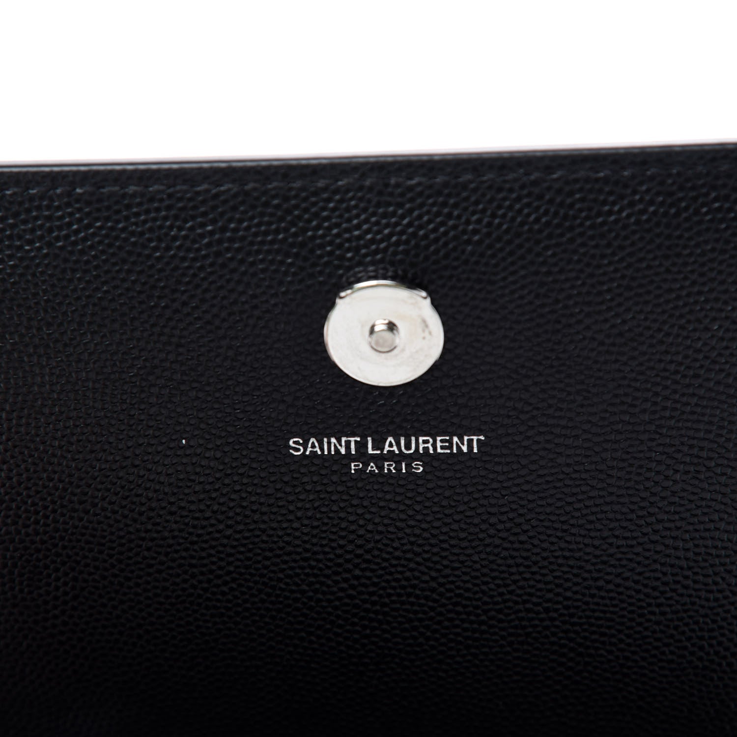 Saint Laurent Grain De Poudre Medium Classic Monogram Kate Satchel Black 9 of 11