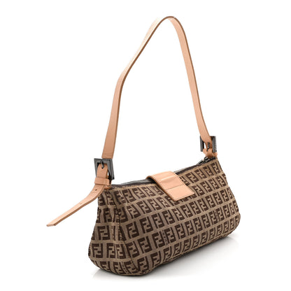 Fendi Zucchino Baguette  Beige 3 of 11