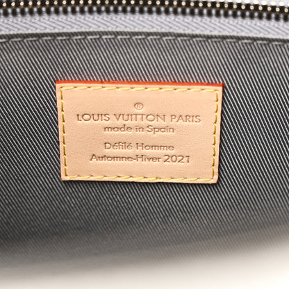 Louis Vuitton Monogram Mirror Sac Plat NM Silver 6 of 9