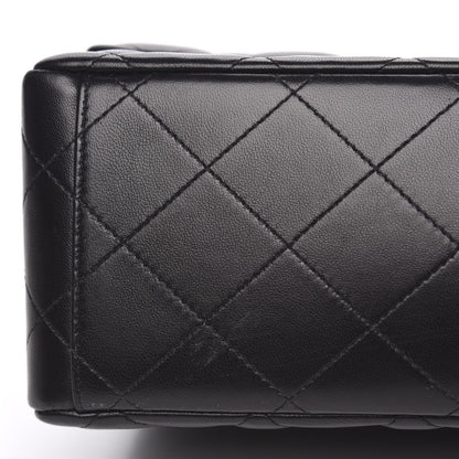 Chanel Lambskin Quilted Maxi Double Flap Black 10 of 16