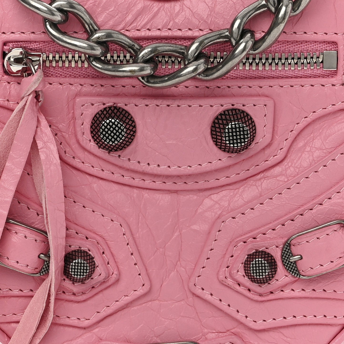 Agneau Arena Mini Le Cagole Heart Bag Sweet Pink