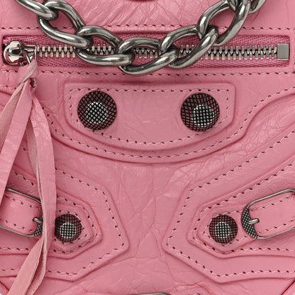 Balenciaga Agneau Arena Mini Le Cagole Heart Bag Sweet Pink 8 of 10