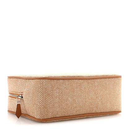 Hermes Merinos Wool Small Chapitre H Cavalier Case Seigle 4 of 6