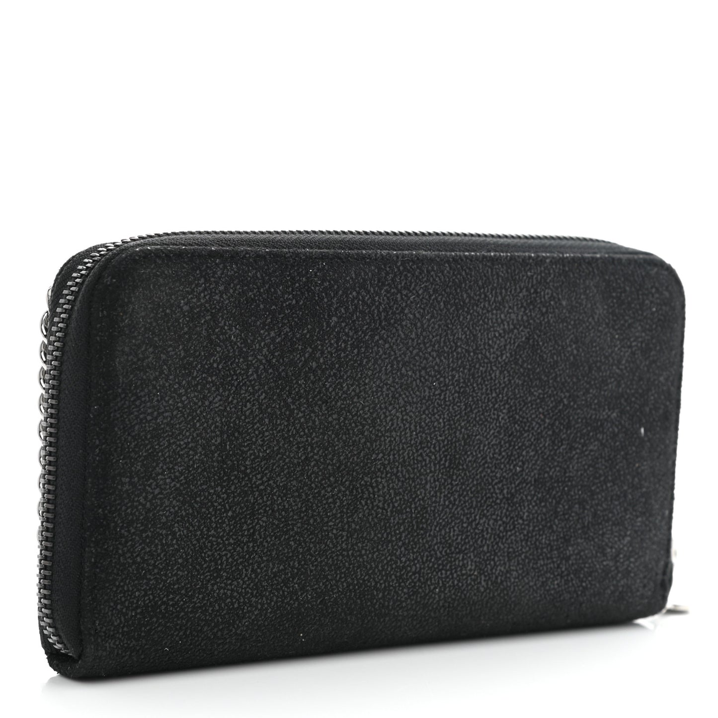 Shaggy Deer Falabella Zip Around Wallet Black