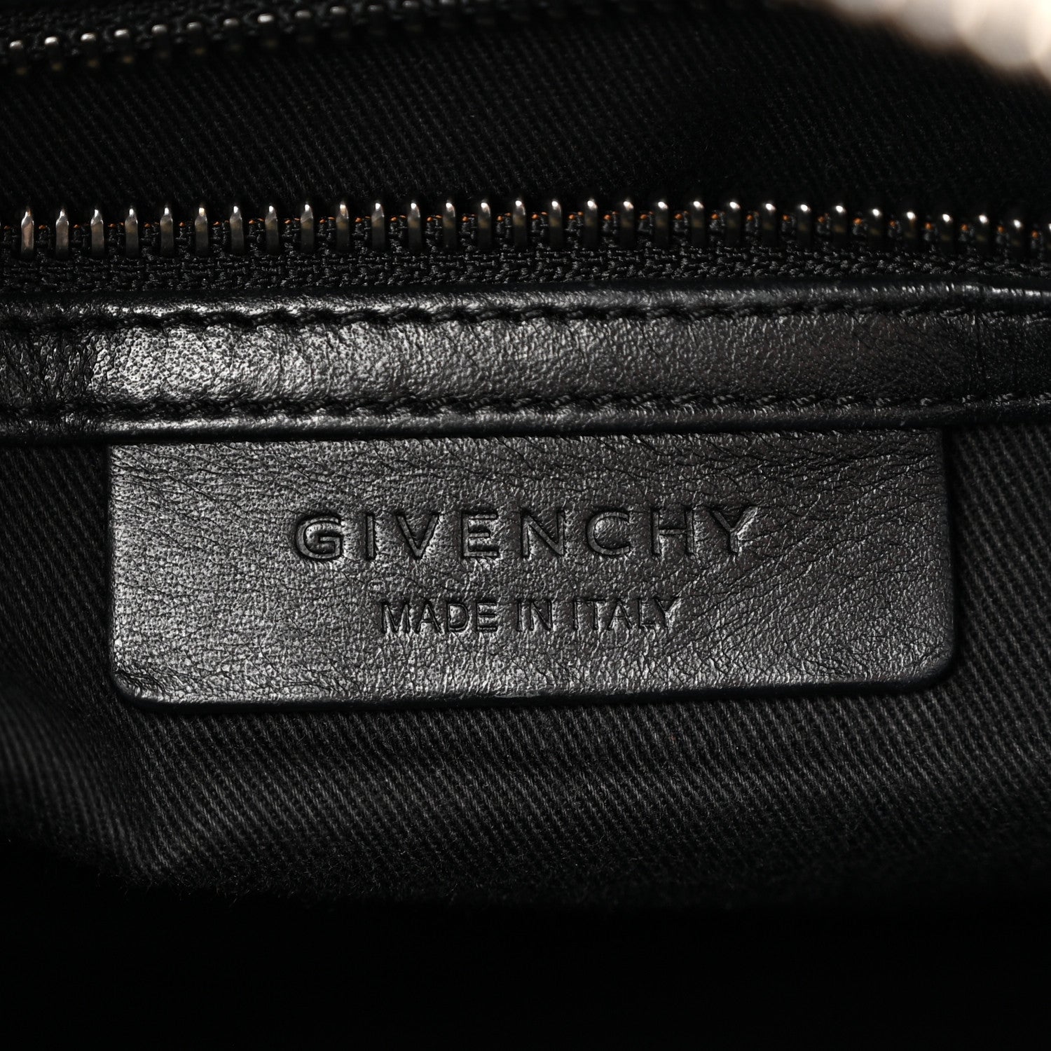 Givenchy Shiny Lord Calfskin Small Antigona Black 6 of 14